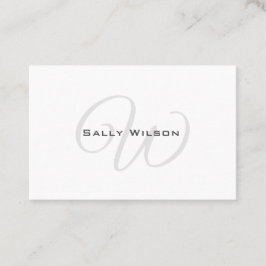 Schone en elegante persoonlijke vormgeving visitekaartje