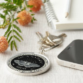 Schone en Sober Natural High AA NA Sleutelhanger (Zijkant)