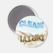 Schone en vuile magneet (Voorkant / Achterkant)