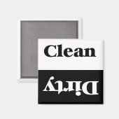 Schone en vuile magneet (Voorkant / Achterkant)