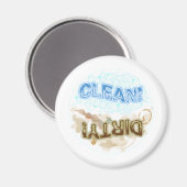 Schone en vuile magneet (Voorkant / Achterkant)