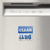 Schone en vuile wasmachine Magnet (Insitu (Vaatwasser))
