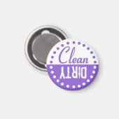 Schone en vuile wasmachine Magnet (Voorkant / Achterkant)