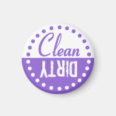 Schone en vuile wasmachine Magnet (Voorkant)