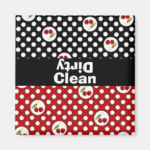 Schone en vuile wasmachine Magnet