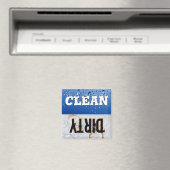 Schone en vuile wasmachine Magnet (Insitu (Vaatwasser))