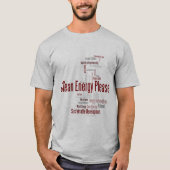 Schone Energie Alsjeblieft T-shirt (Voorkant)