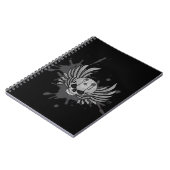 Schone gevlekte schedel notitieboek (Linkerzijde)