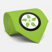 Schone groene stroom - Elektrische auto Stropdas (Opgerold)