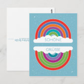 Schöne Grüße Briefkaart (Voorkant / Achterkant)