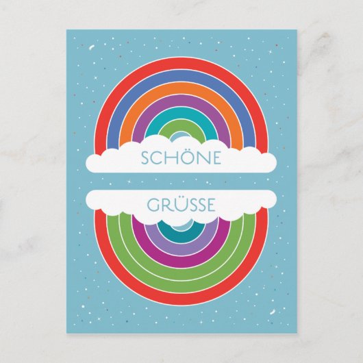 Schöne Grüße Briefkaart (Voorkant)