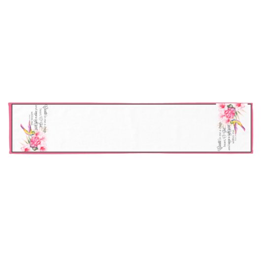 Schone hartslagader korte tafelloper (Horizontaal)