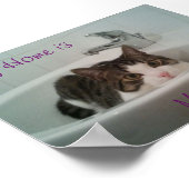 Schone kat poster (Hoek)