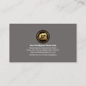 Schone, keramische, stenen muur, stenen brick-laag visitekaartje (Achterkant)