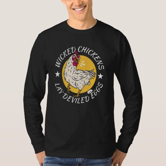 Schone kippen Lay Deviled Eggs Costume Halloween T-shirt (Voorkant)