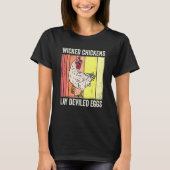 Schone kippen Lay Deviled Eggs Costume Halloween T-shirt (Voorkant)