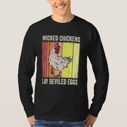 Schone kippen Lay Deviled Eggs Costume Halloween T-shirt (Voorkant)