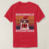Schone kippen Lay Deviled Eggs Costume Halloween T-shirt (Design voorkant)