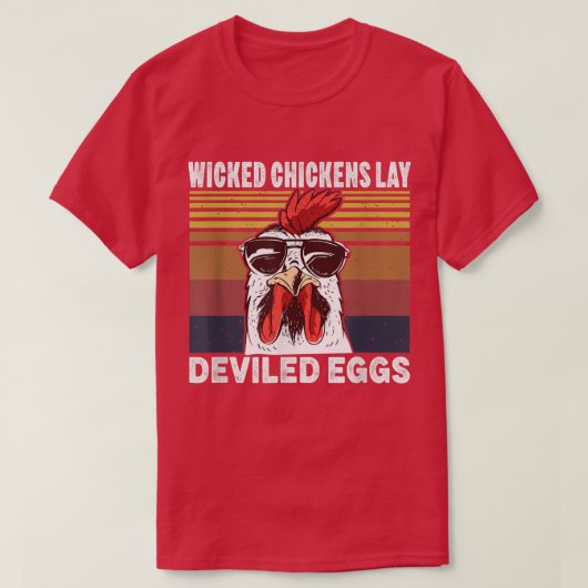 Schone kippen Lay Deviled Eggs Costume Halloween T-shirt (Design voorkant)