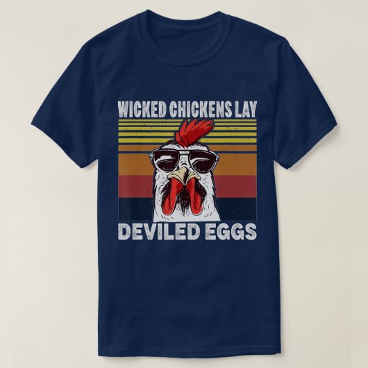 Schone kippen Lay Deviled Eggs Costume Halloween T-shirt (Design voorkant)