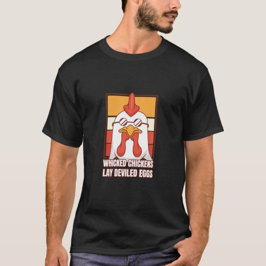 Schone kippen Lay Deviled Eggs Costume Halloween T-shirt (Voorkant)