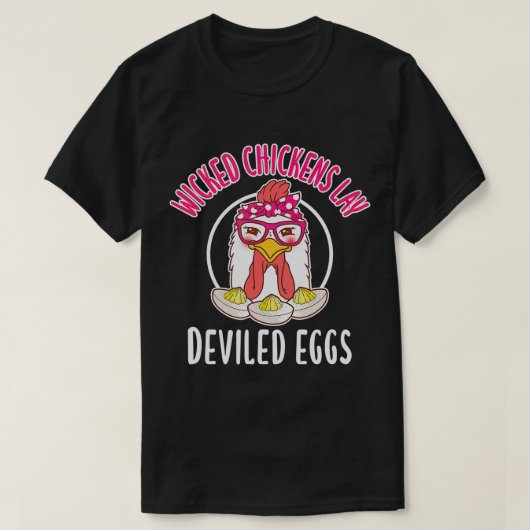 Schone kippen Lay Deviled Eggs Costume Halloween T-shirt (Design voorkant)