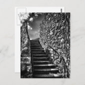 Schone kunst, Barbican Steps, Plymouth Briefkaart (Voorkant / Achterkant)