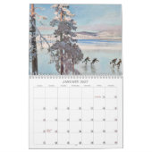 Schone Kunsten aangepaste kalender 1 (Jan 2027)