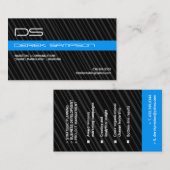 Schone lijnen : Monogram Visitekaartje (Voorkant / Achterkant)