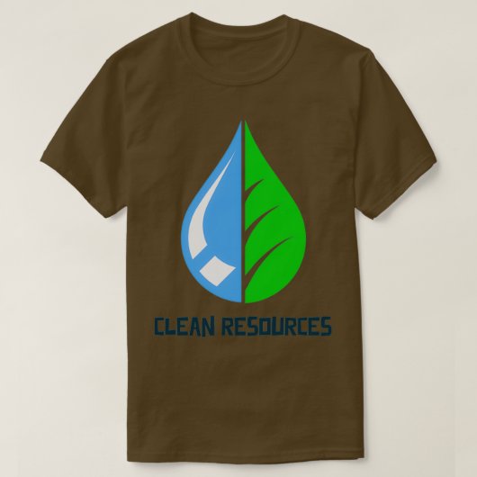 Schone middelen voor de toekomst t-shirt (Design voorkant)