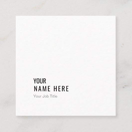 Schone minimalistische moderne Visitekaartje op he (Voorkant)