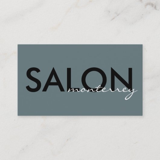 Schone, moderne Visitekaartje (Voorkant)