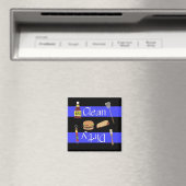 Schone of vuile afwasmachinemagneet magneet (Insitu (Vaatwasser))