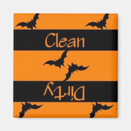 Schone of vuile Halloween Vaatwasser Magnet