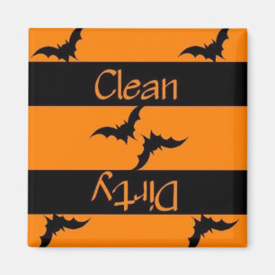 Schone of vuile Halloween Vaatwasser Magnet