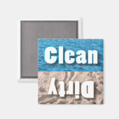 Schone of vuile magneet (Voorkant / Achterkant)