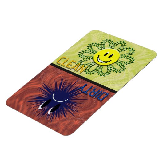 SCHONE OF VUILE Vaatwasser Magneet (Linkerzijde)