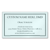 Schone orale chirurg Magnetisch Visitekaartje (Voorkant)