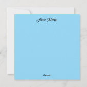 Schöne Ostertage und bunte Eier Feestdagenkaart (Achterkant)