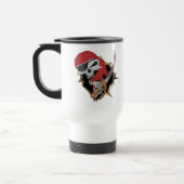 Schone piraat Skull Reisbeker (Links)