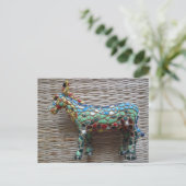 Schöne Postkarte "Esel" Briefkaart (Staand voorkant)