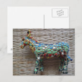 Schöne Postkarte "Esel" Briefkaart (Voorkant / Achterkant)