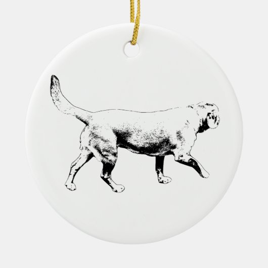 schone rand stap keramisch ornament (Voorkant)