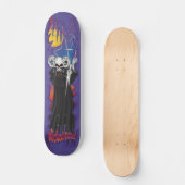 Schone schedel persoonlijk skateboard (Voorkant)