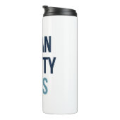 Schone schoonheidsbots thermosbeker (Geroteerd rechts)