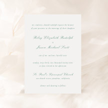 Schone smaragdgroene elegante bruiloft