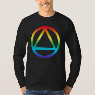 Schone sober Lesbian Recovery Aa Na Sobriety Lgbt T-shirt
