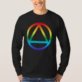 Schone sober Lesbian Recovery Aa Na Sobriety Lgbt  T-shirt
