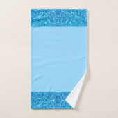 Schone sparende zwembad, blauwe turkooizen water bad handdoek (Handdoek)