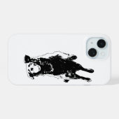 Schone spronglijn iPhone 15 case (Achterkant horizontaal)